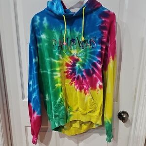 Exist Blue and Yellow Hoodie